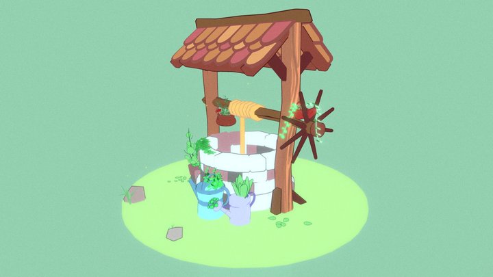 Forgotten Well 3D Model