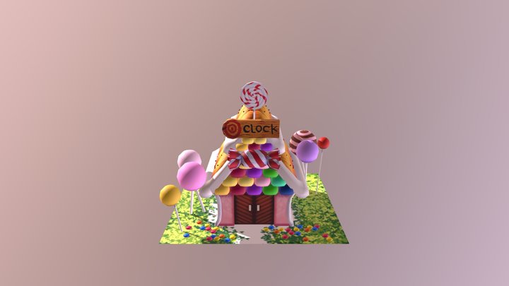 CJ_Oclock_CandyHouse 3D Model