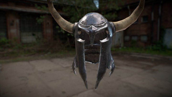 Medieval Helm 3D Model