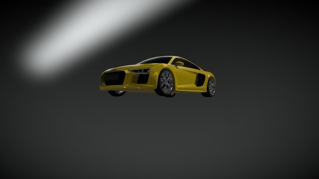 Audi R8 2015 3D Model