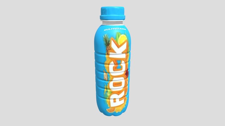 Bottled Drink (ROCK) 3D Model