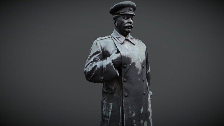 Joseph Stalin - PBR - Albania Heritage 3D Model