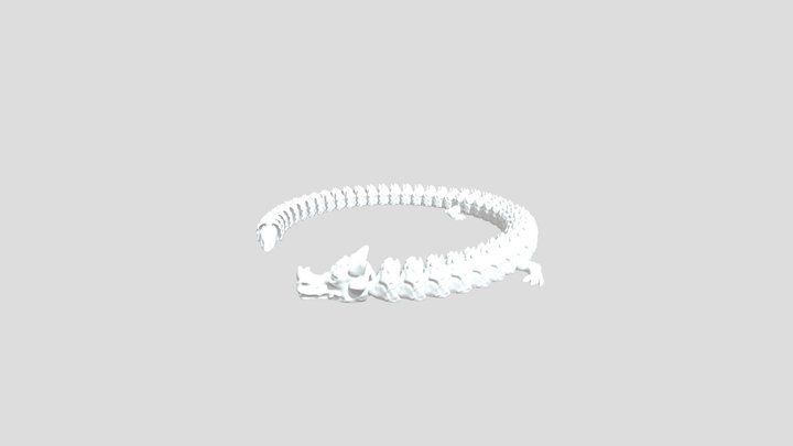 Dragon articulé 3D Model