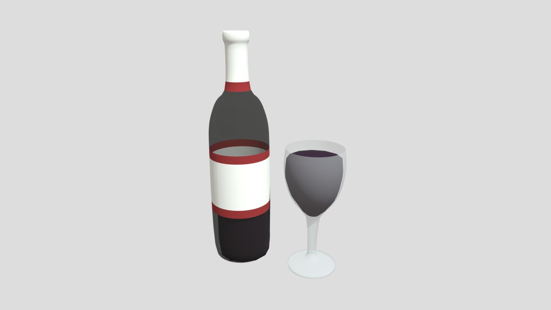Bottle of wine from Poly by Google