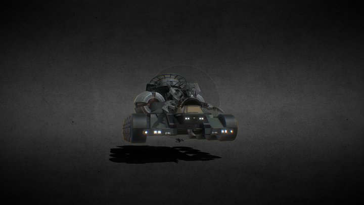 Tanker Astro Toilet's Dead Body1 3D Model