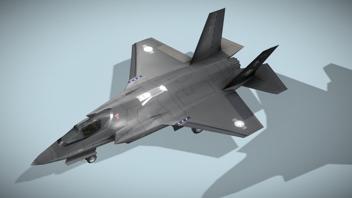 Lockheed Martin F-35 Lightning II 3D Model