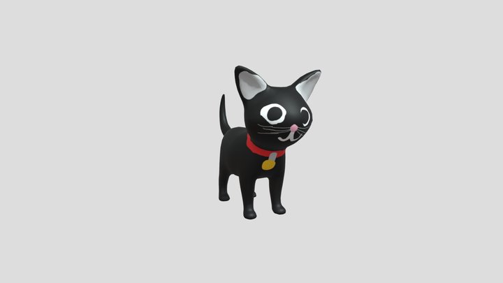 Midnight The Cat 3D Model