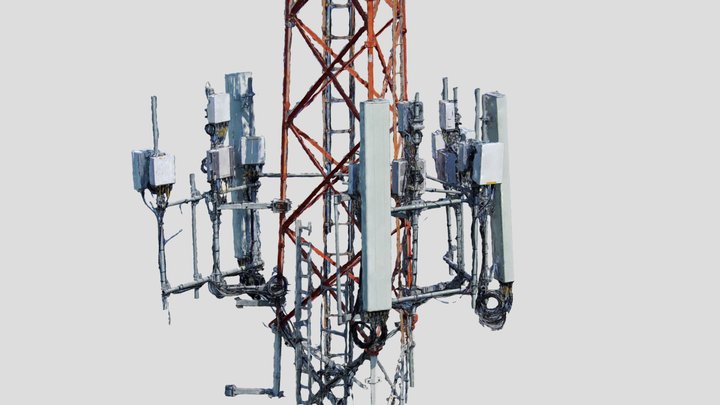 Modelo 3D de Antenas 3D Model