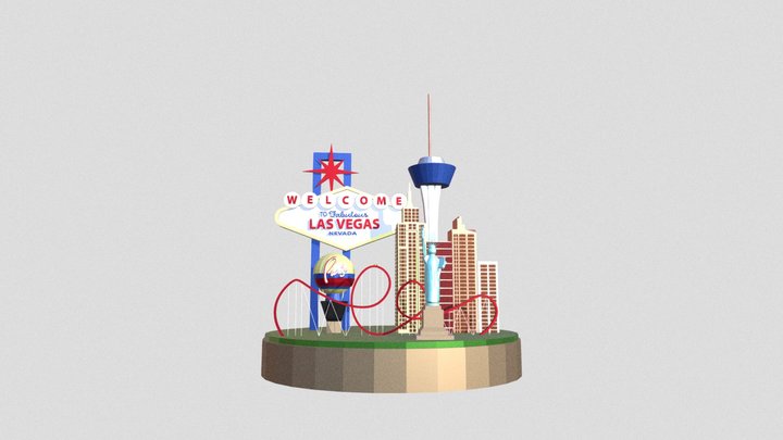 Las Vegas 3D Model