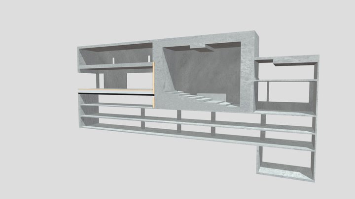 Disney Concert Hall/Facade Section 03 3D Model