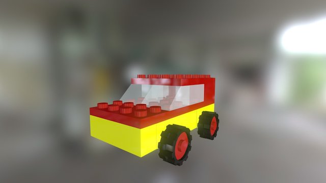 Lego Auto 3D Model