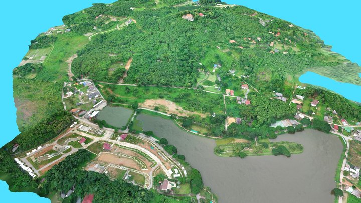 Doi Khaokhoai & Nong Pung public park Chaingrai 3D Model
