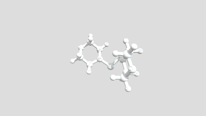 Dtdm 3D Molecular Model — CAS 103-34-4