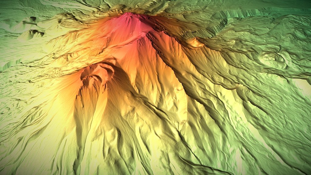 Mount Shasta Volcano