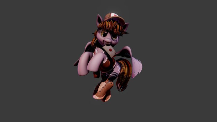 Derpy Hooves 3D Model
