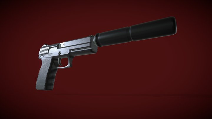 Gun modelling 3D Model