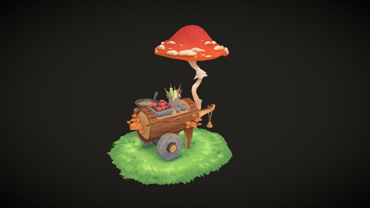 Critter Cart 3D Model