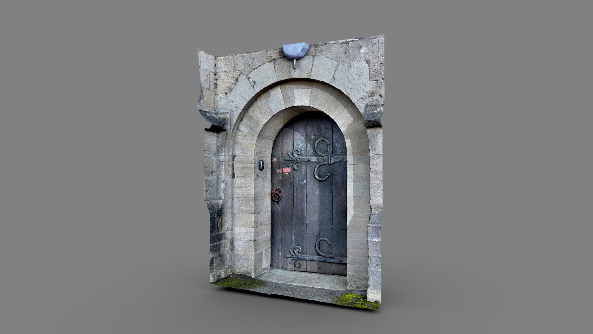 Christchurch Priory Door - Polycam