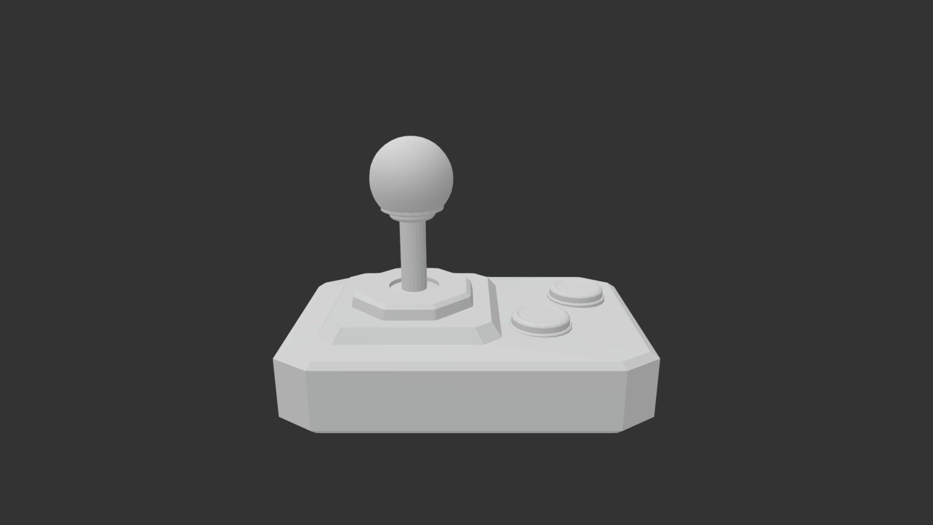 Arcade Joystick - Download Free 3D model by Johannes R. (@selkie3d ...
