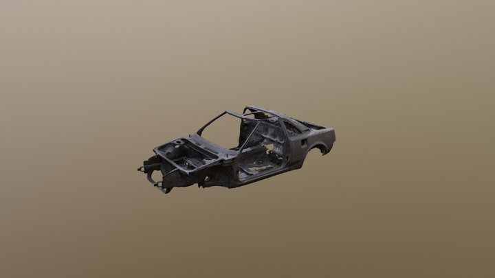 AW11 chassis rough draft 3D Model