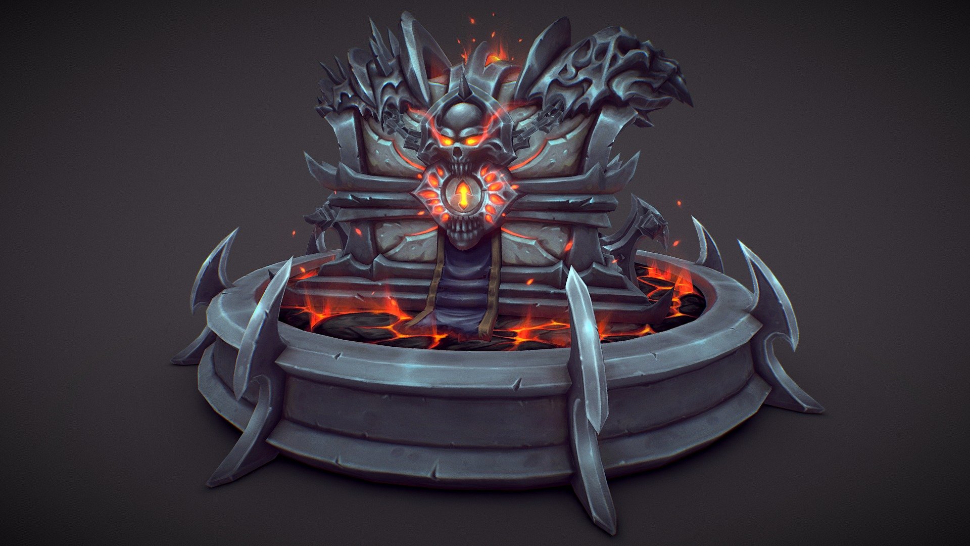 Blazing Vault of Fordragon - 3D model by Diego Torres (@zafiku ...