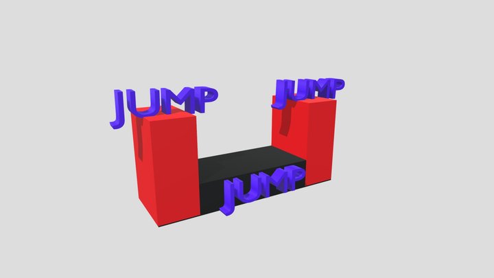 Endless Runner Obstacle 3D Model