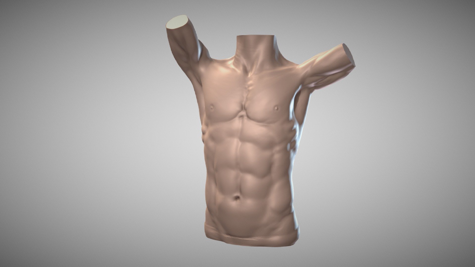Scott Eaton course Male Torso 3D model by C.J..Goldman [cff44bf