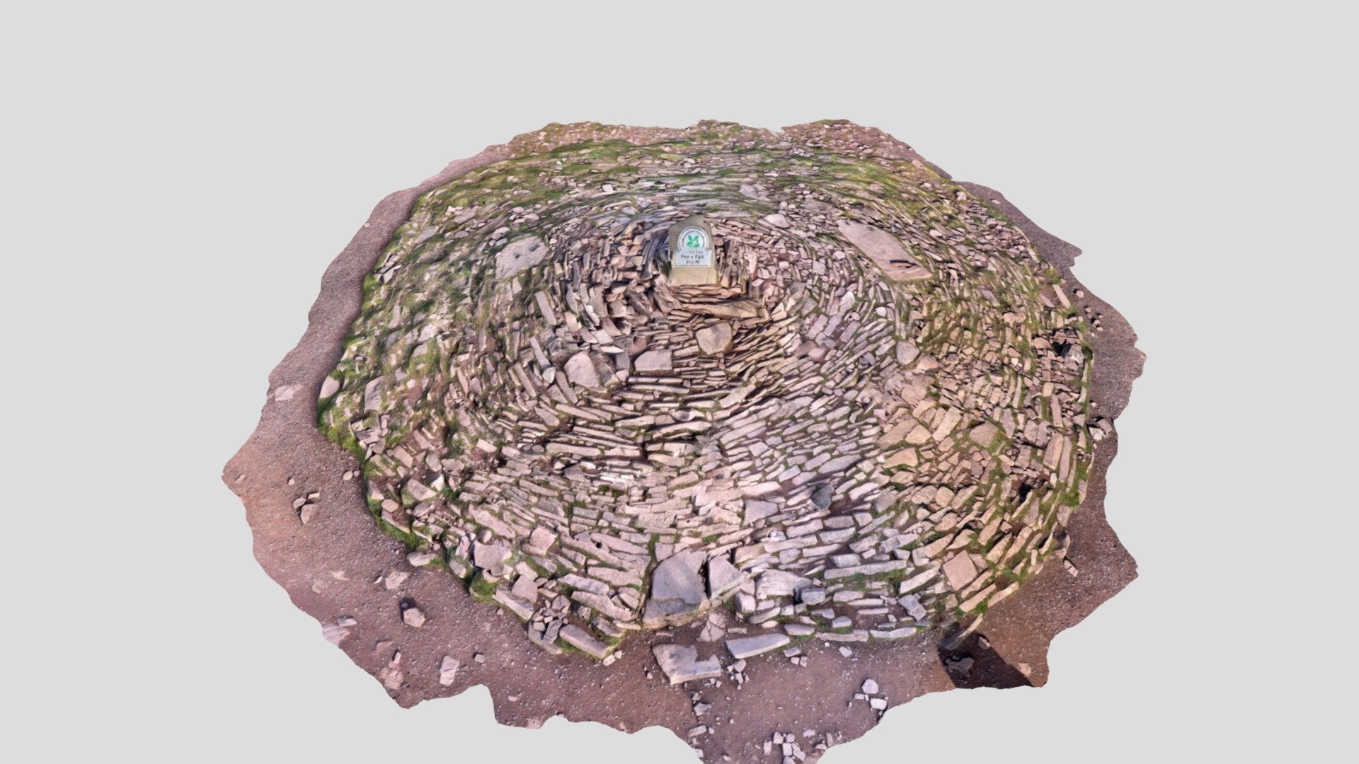 Pen y Fan Bronze Age cairn - iPhone 12 Pro LiDAR