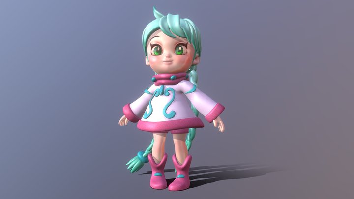 Mikka - Doraemon: Nobita's Earth Symphony 3D Model