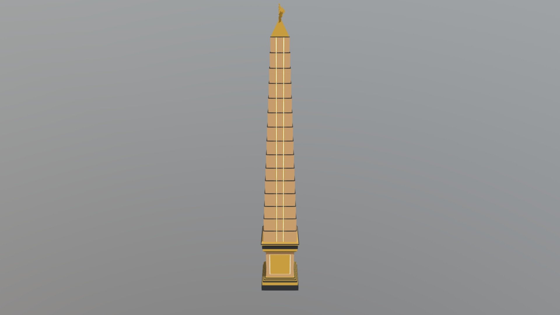 Obelisk - 3D model by BenjaminNexos [cff500f] - Sketchfab