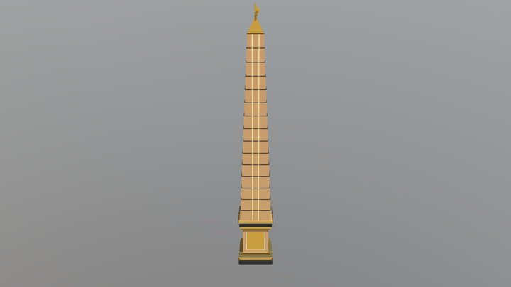 Obelisk 3D Model