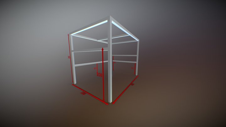 Estructura 3D Model
