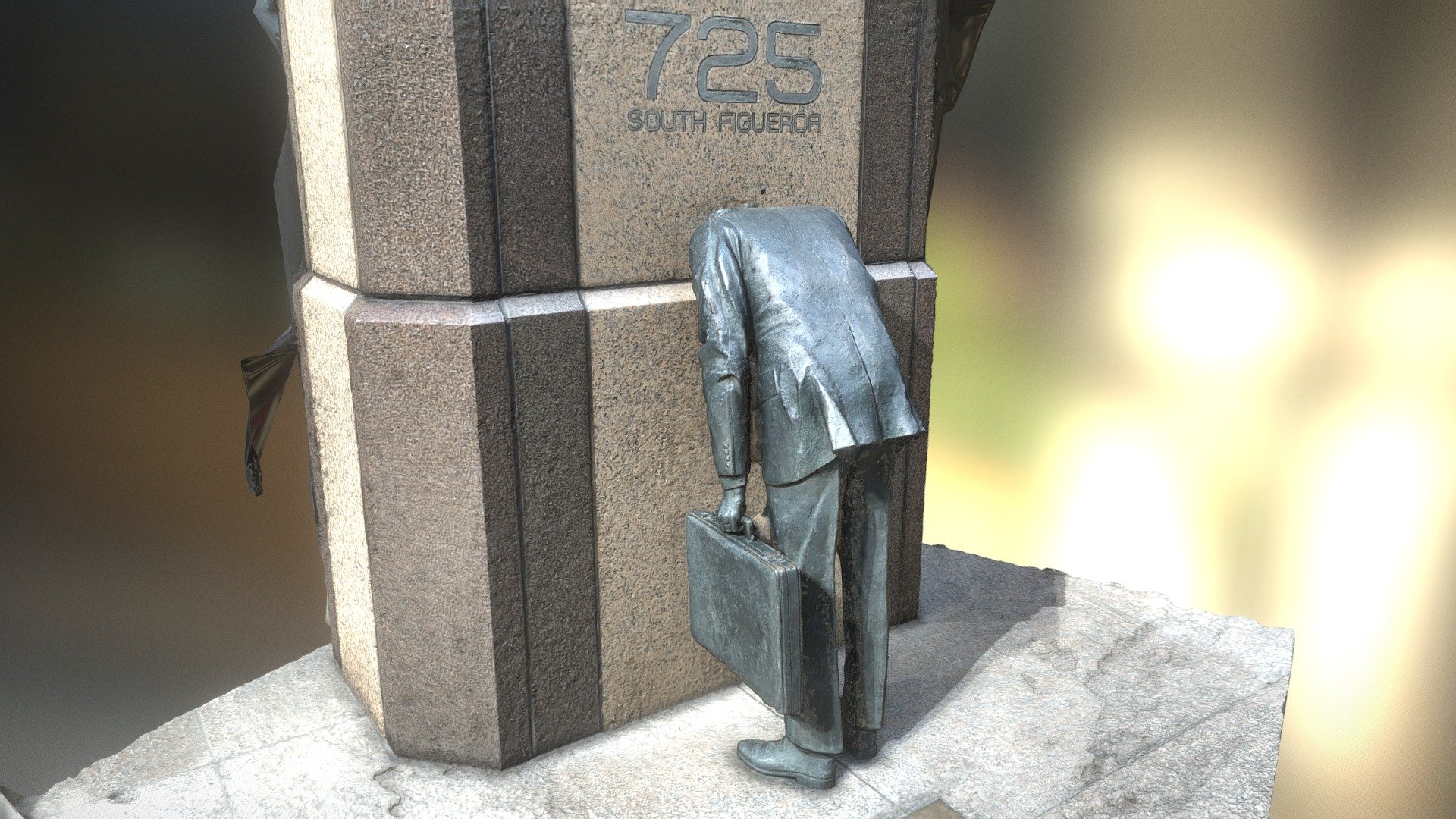 Corporate Head Statue - RealityScan app