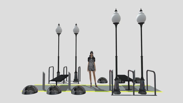 Parklet4ar2 3D Model