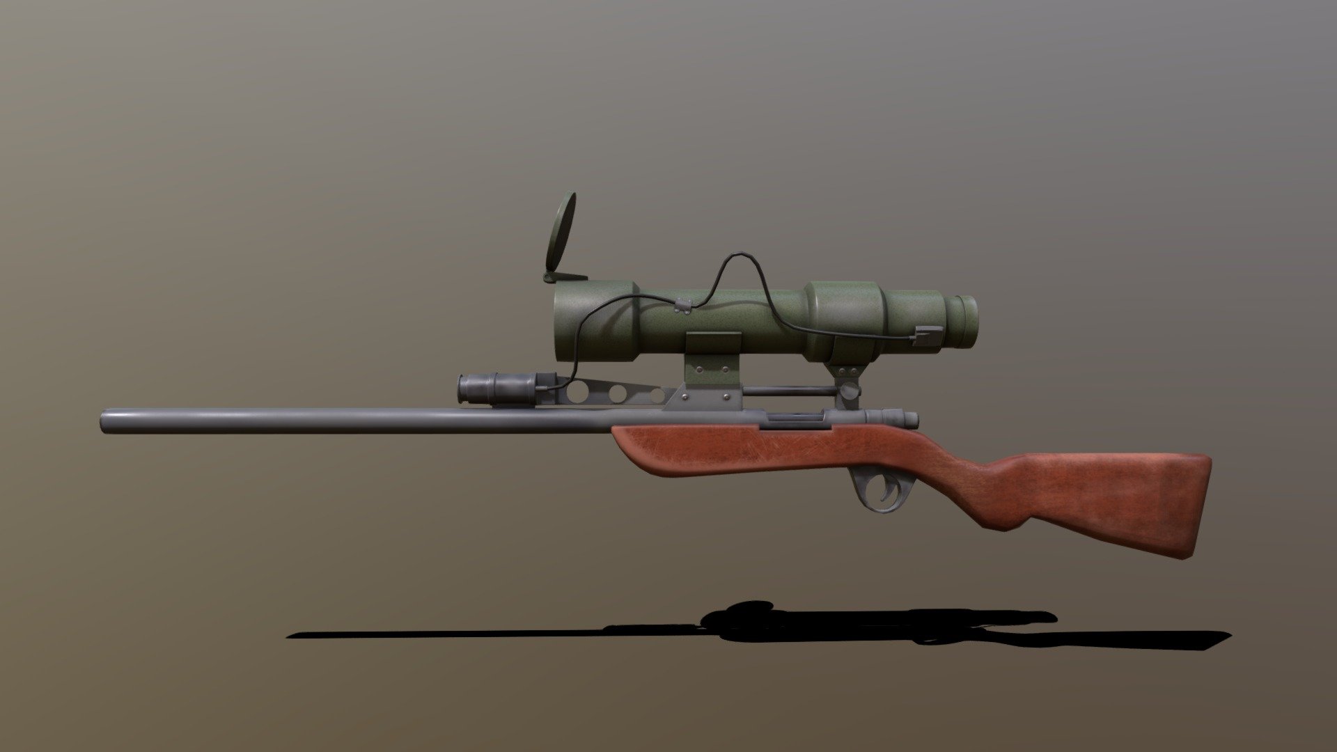Fortnite Sniper - 3D model by CallumRafter (@CallumRafter) [f8e153a]