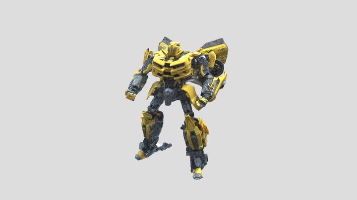 1 Bumblebee Model Smotth LOD0 test 3D Model