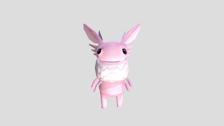 Reptisect: fuzzy wooper 3D Model