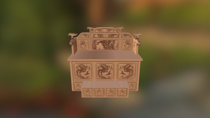 sejong chair 3D Model