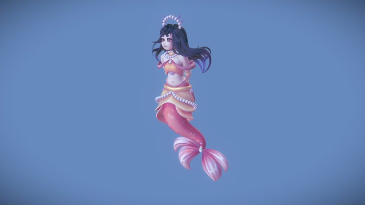mermaid 3D Model