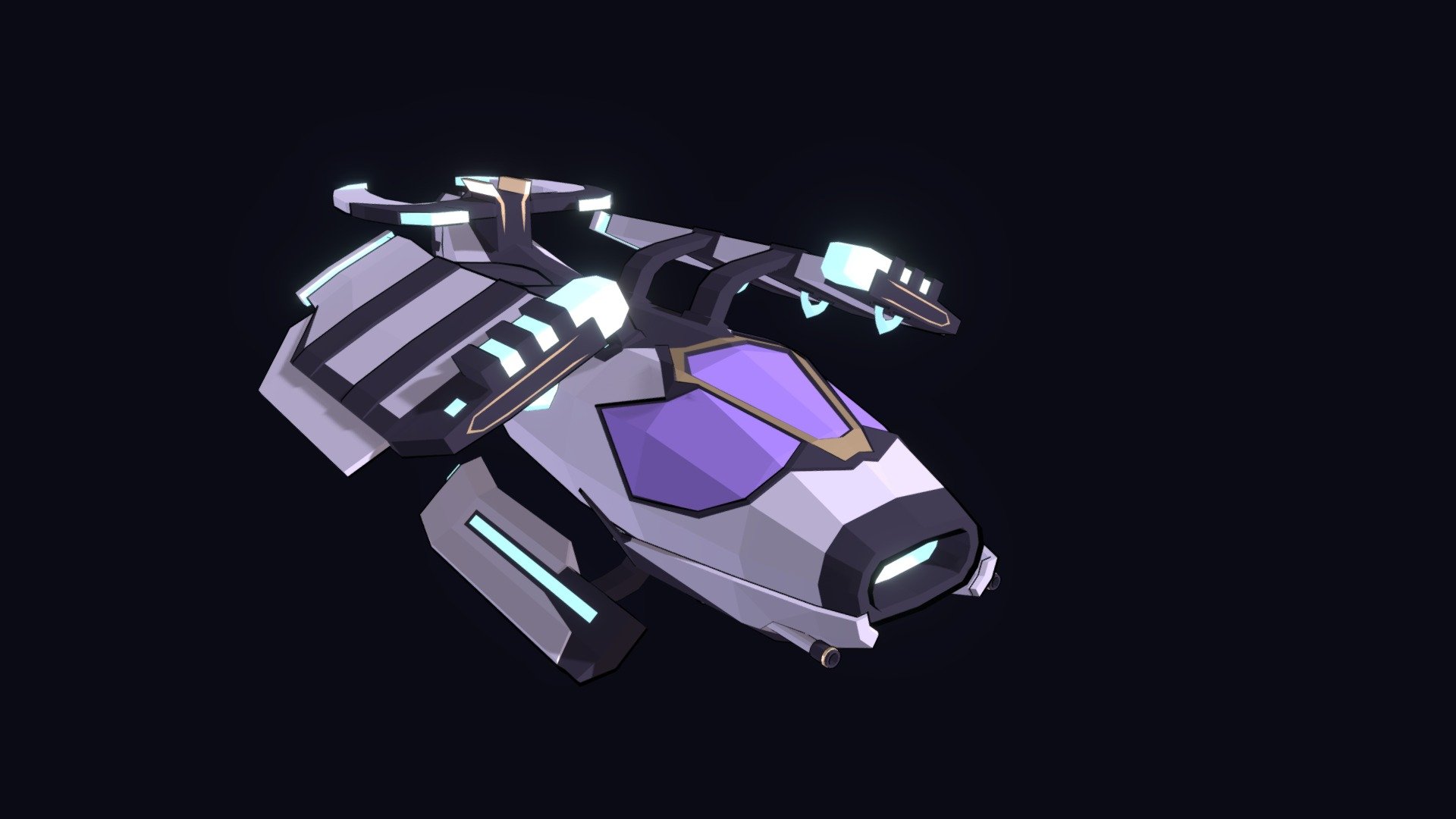 Freelance: Spectral Signal - Pegasus 1 - 3D model by Betsy Jones ...