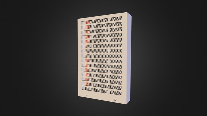 MainGear Shift X58 Computer Cover 3D Model