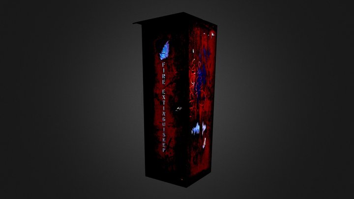 fire box sketchfab 3D Model