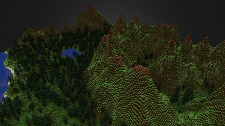 3 Islands 3D Model