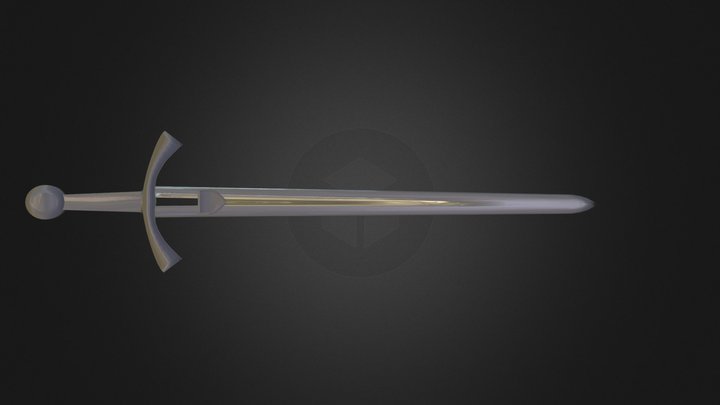 Polish Coronation Sword 3D Model