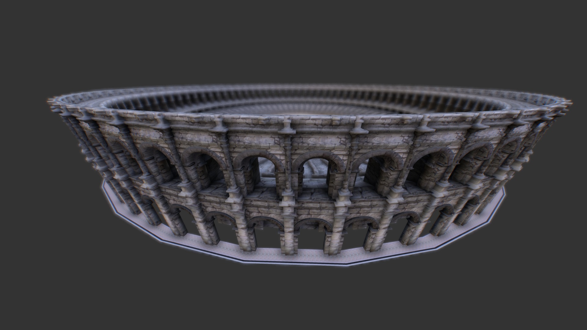 3D model Arena - This is a 3D model of the Arena. The 3D model is about a model of a building.