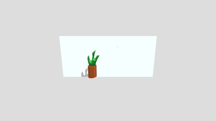 pot bunga 3D Model