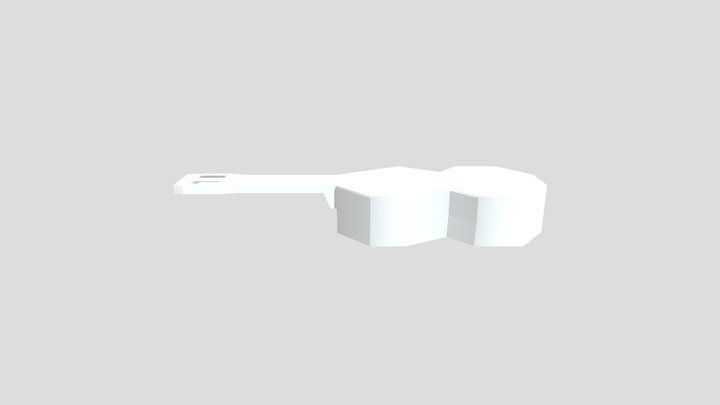 2nd Day Guitar 3D Model