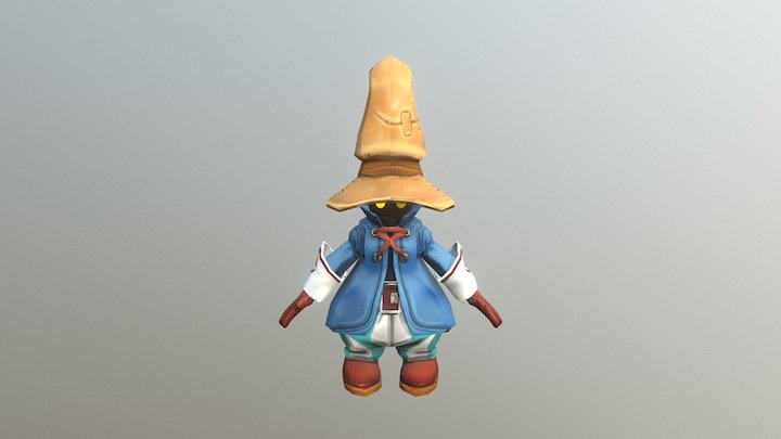 Vivi Ornitier (FF9) 3D Model