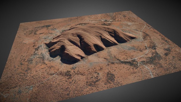 Uluru 3D Model