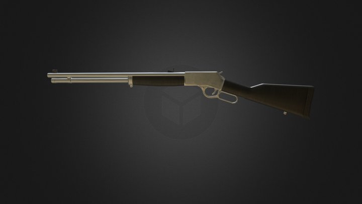 Henry Rifle 3D Model